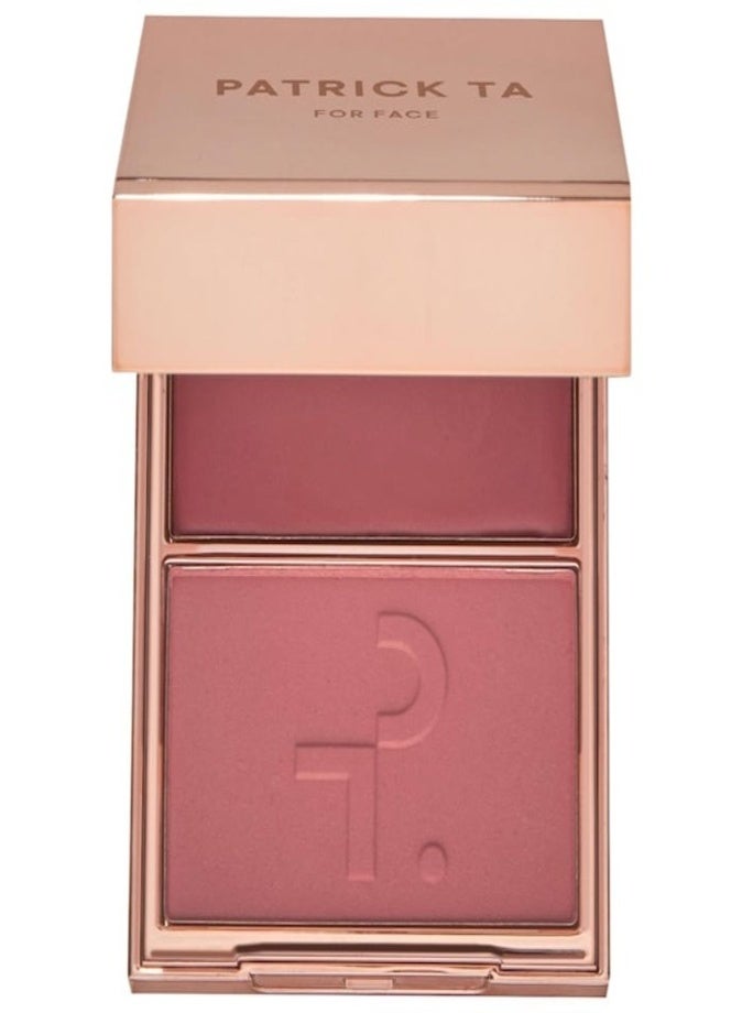 Patrick Ta  Major Headlines Double-Take Crème & Powder Blush Duo 10g She Goes To The Gym - Image 1
